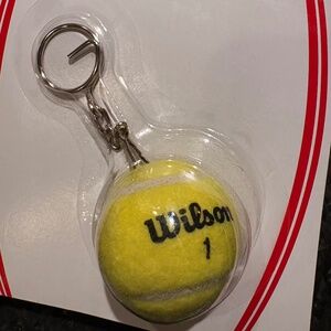 Wilson Tennis Ball Keychain